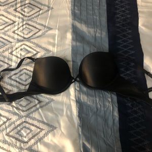 Bombshell plunge bra black